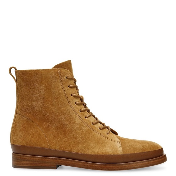 NWT! Vince women suede cooper lace-up boots booties - Picture 3 of 9